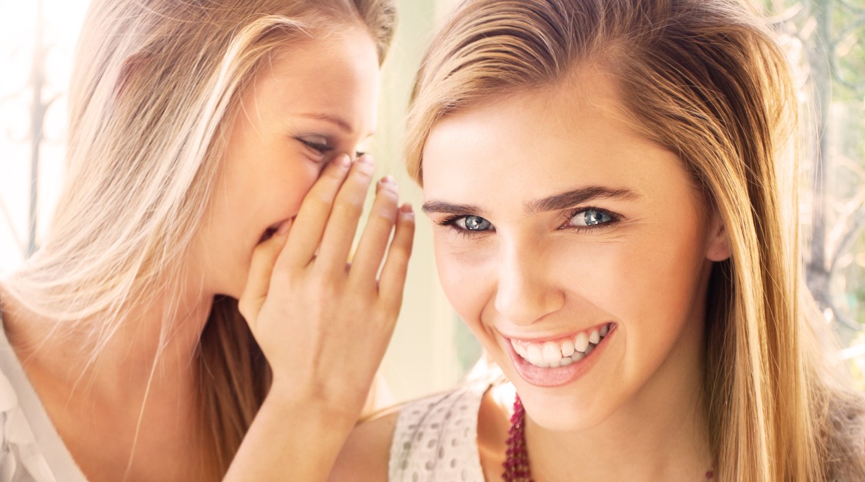 Smiling dental patient